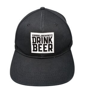 10 Barrel Brewing Co. Drink Beer Snapback Hat Black OSFM Adjustable Discrete